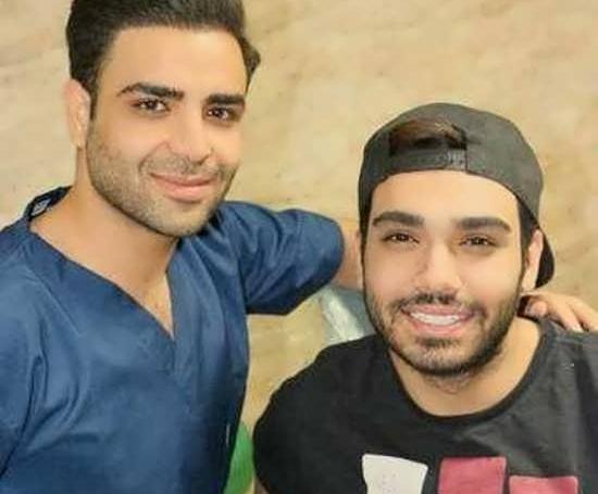 عکس های سینا درخشنده با همسرش