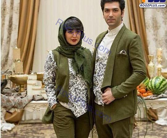 عکس های سینا درخشنده با همسرش