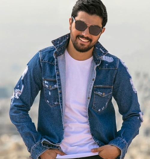 عکس سینا مهراد و همسرش