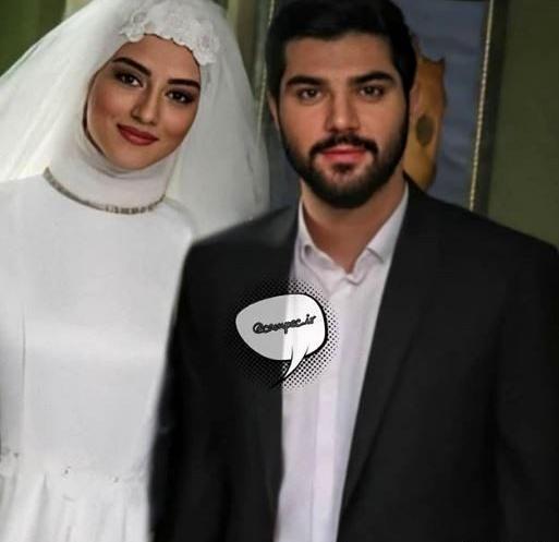 عکس سینا مهراد و همسرش