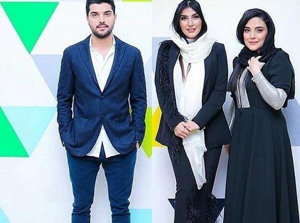 عکس سینا سهیلی و همسرش