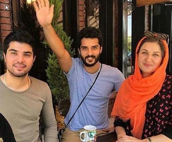 عکس سینا سهیلی و همسرش