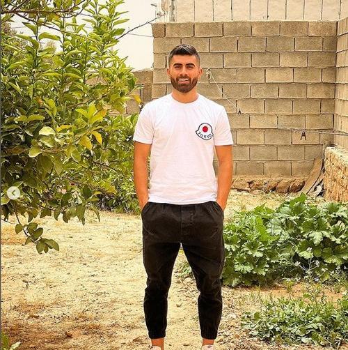 عکس سینا اسدبیگی و همسرش