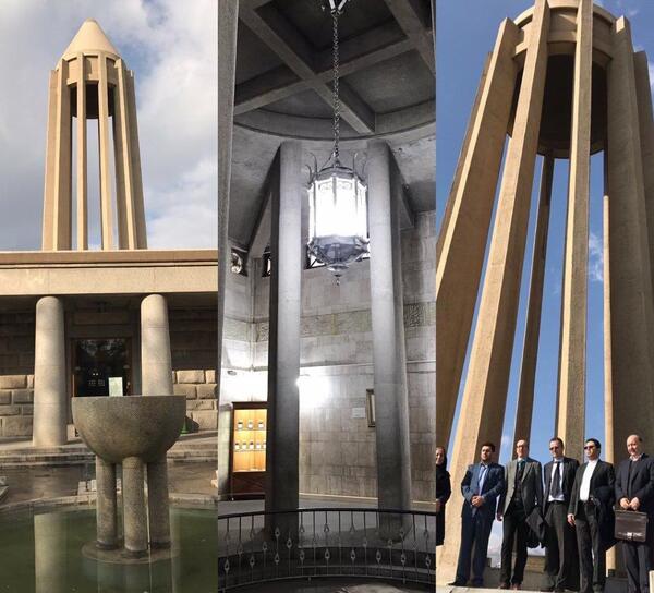 عکس مقبره بوعلی سینا