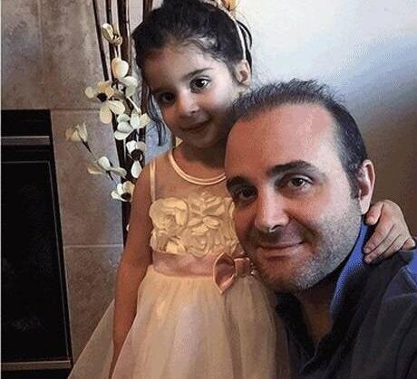 عکس سینا سرلک و همسرش