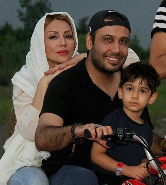 عکس سینا سرلک و همسرش