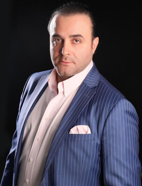 عکس سینا سرلک و همسرش