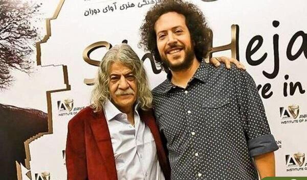 عکس پدر سینا حجازی خواننده