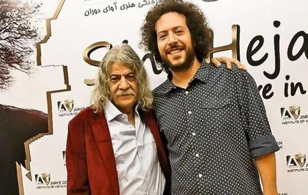 عکس پدر سینا حجازی خواننده