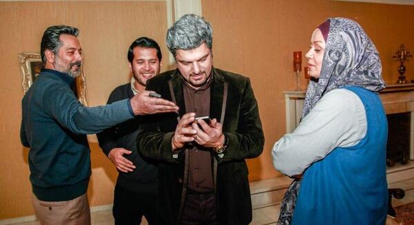 عکس سینا در سریال اوای باران