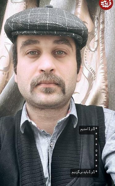 عکس سینا در فیلم آوای باران