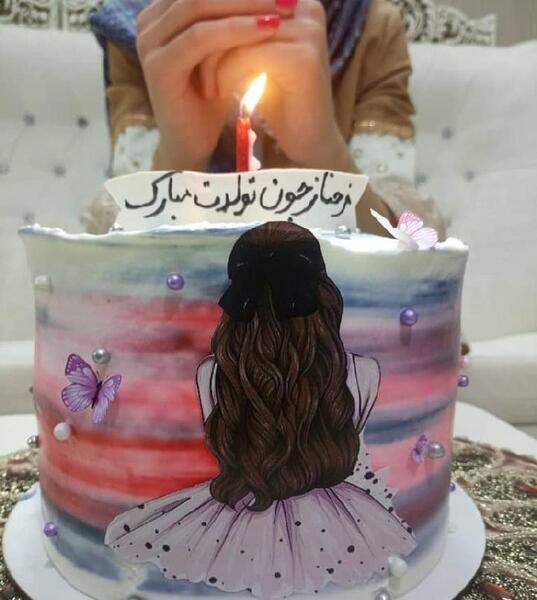 عکس کیک تولد سینا جان تولدت مبارک