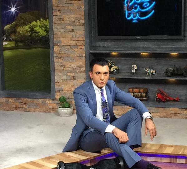 عکس سینا ولی الله با همسرش