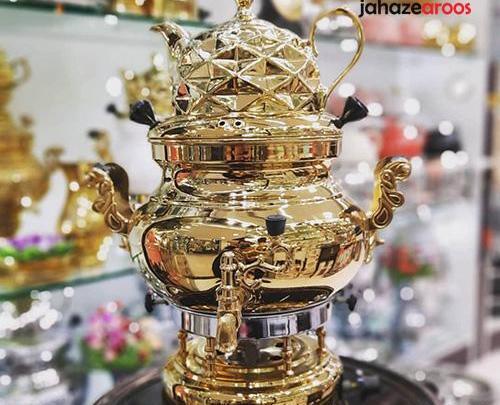 عکس سماور طلایی