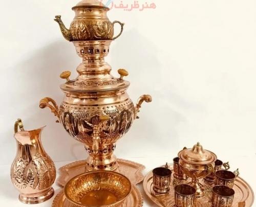 عکس سماور طلایی