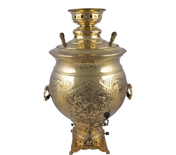عکس سماور طلایی