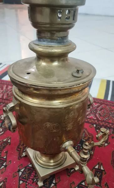 عکس سماور طلا قدیمی