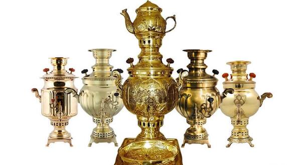 عکس سماور طلا قدیمی