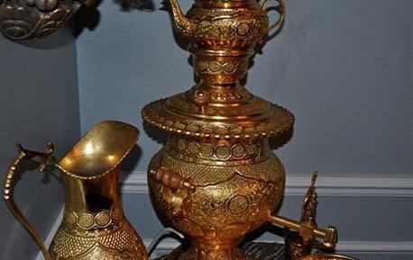 عکس سماور طلا قدیمی