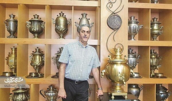 عکس سماور روسی طلا