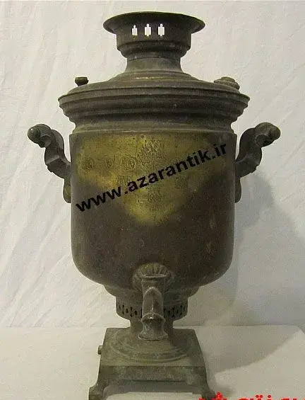 عکس سماور روسی طلا