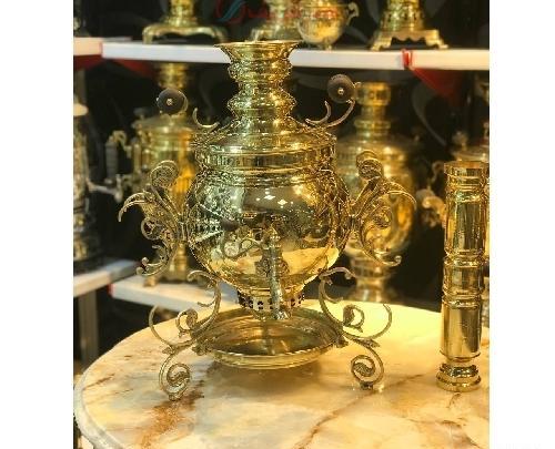 عکس سماور روسی طلا