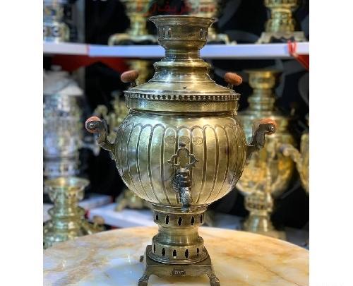 عکس سماور روسی طلا