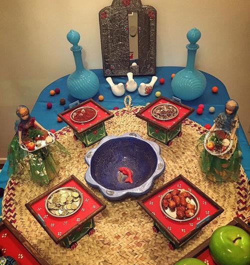 عکس سماق در سفره هفت سین