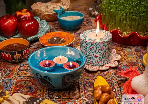 عکس سماق در سفره هفت سین