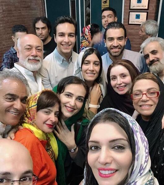 عکس سیما تیرانداز و همسر جدیدش و فرزندش