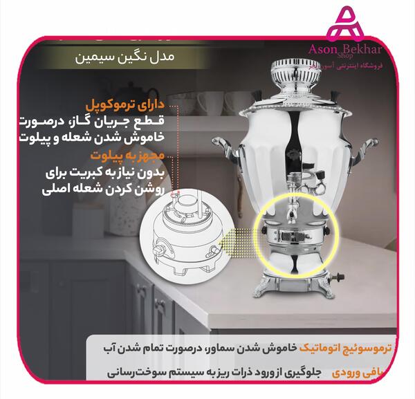 عکس شمعک سماور گازی