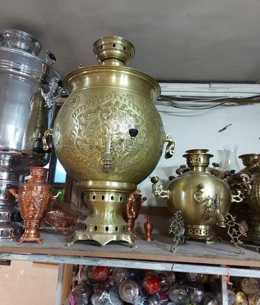 عکس سماور برنجی با قیمت