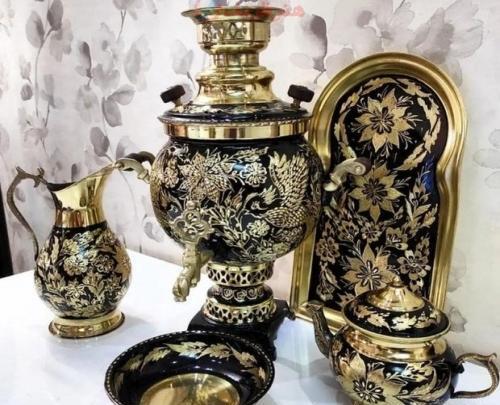 عکس سماور برنجی با قیمت