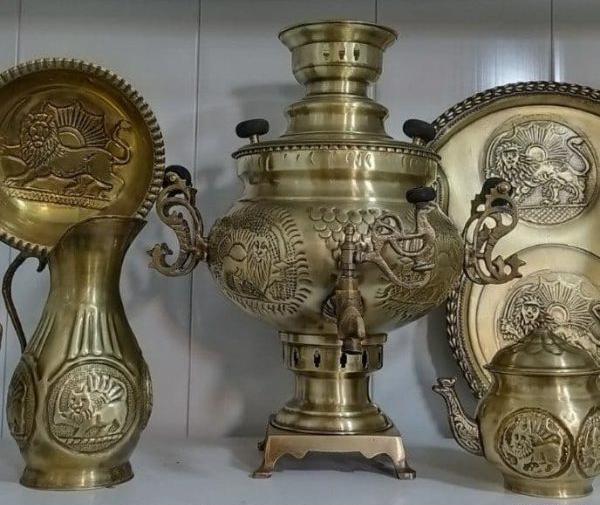 عکس سماور برنجی با قیمت