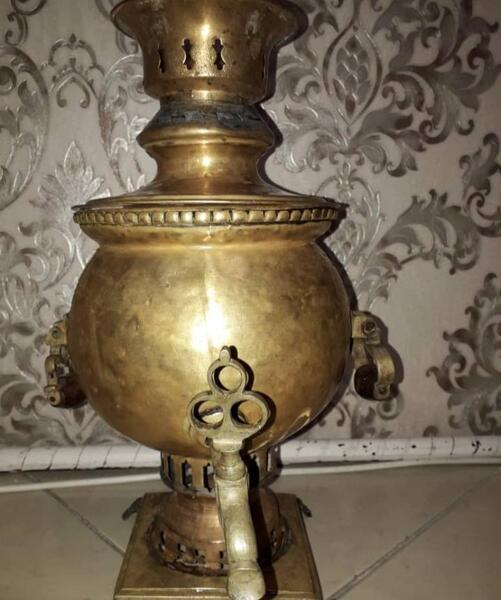 عکس سماور زغالی قدیمی روسی