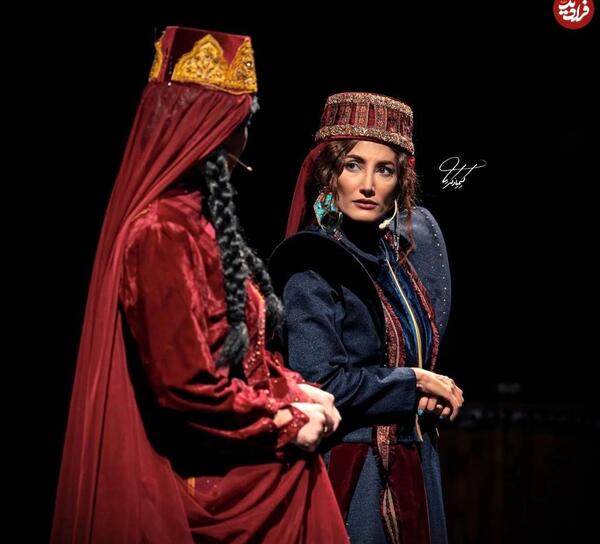 عکس واقعی ساناز در فیلم دینامیت