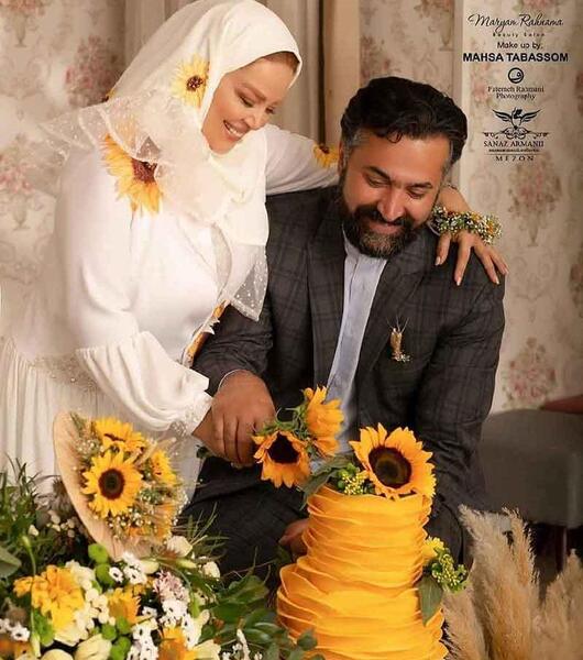 عکس عروسی ساناز کیانی قربانی سیل شیراز