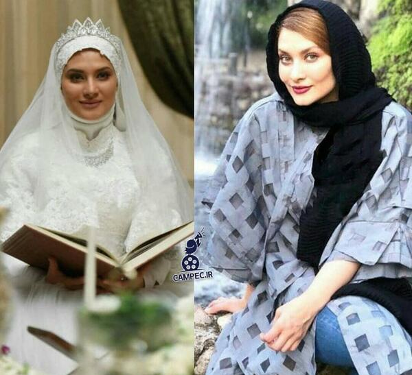 عکس ساناز سعیدی و همسرش و فرزندش