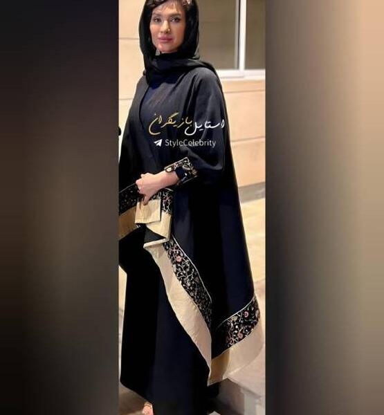 عکس ساناز سعیدی و همسرش و فرزندش