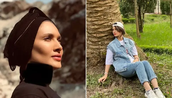 عکس های ساناز سعیدی و همسرش