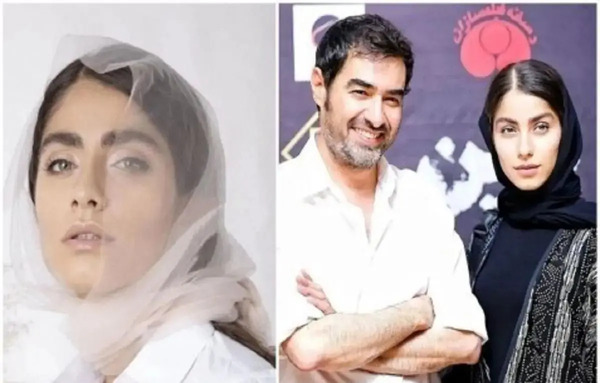 عکس ساناز ارجمند و شهاب حسینی