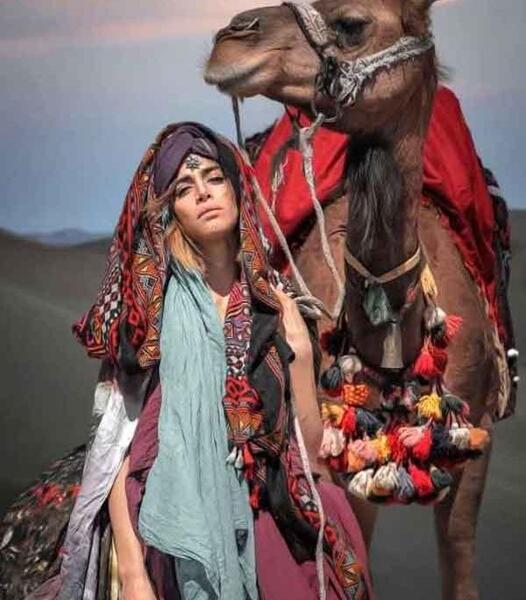 عکس ساناز ارجمند و شهاب حسینی
