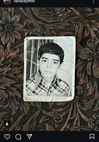 عکس تولد ساناز