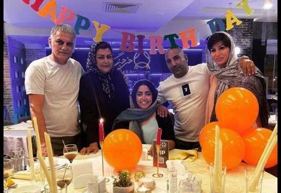 عکس تولد ساناز