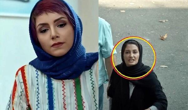 عکس بازیگر ساناز در فیلم دینامیت