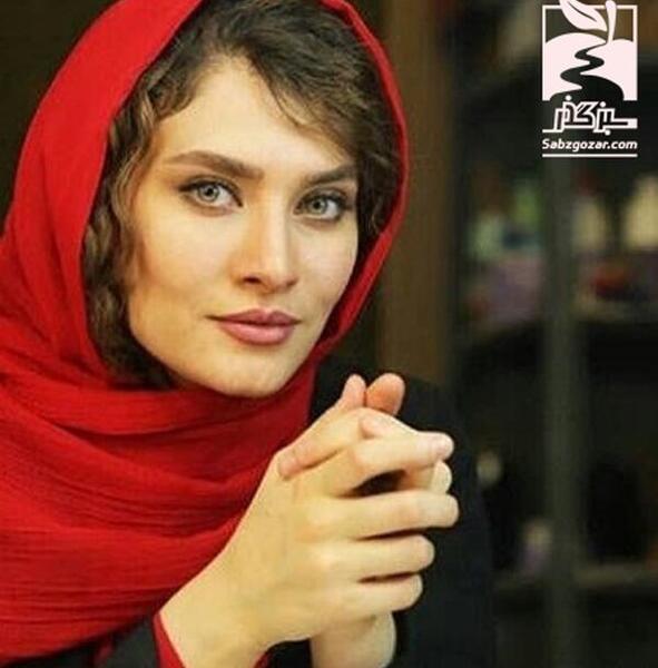 عکس از ساناز سعیدی بازیگر