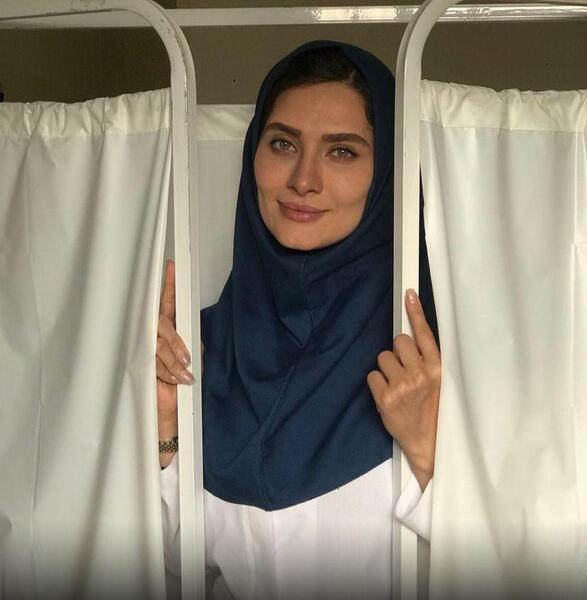 عکس ساناز سعیدی در از سرنوشت