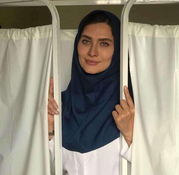 عکس ساناز سعیدی در فیلم از سرنوشت
