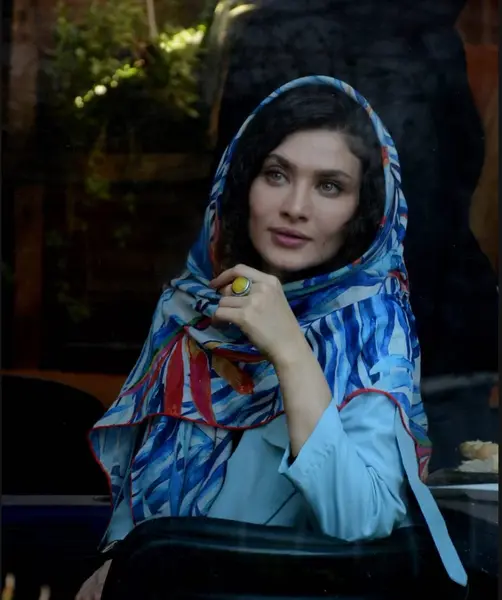 عکس ساناز سعیدی در نیوکمپ