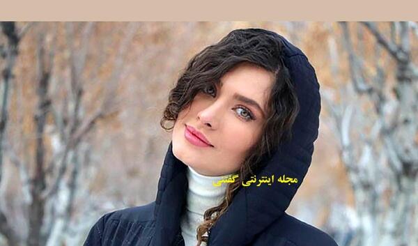 عکس ساناز سعیدی در سریال پریا